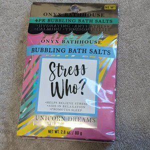 Onyx Bathhouse 4pk Bubbling Bath Salts